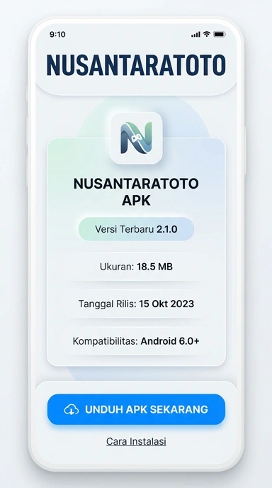 Panduan Unduh dan Instal APK nusantaratoto untuk Android